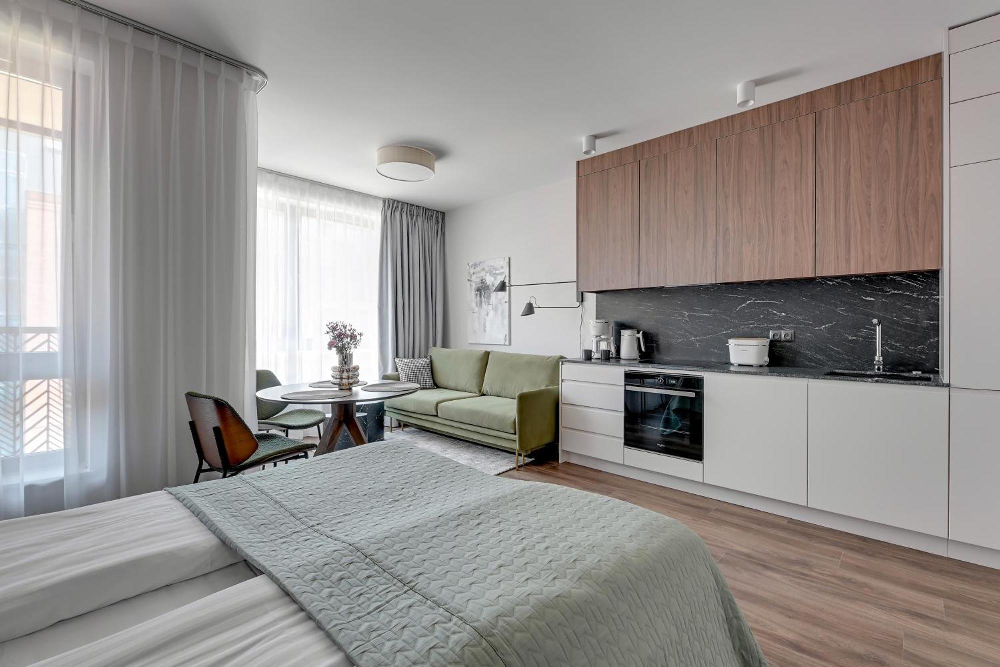 Scala City Center Premium Apartments By Lion Apartments กดัญสก์ ภายนอก รูปภาพ
