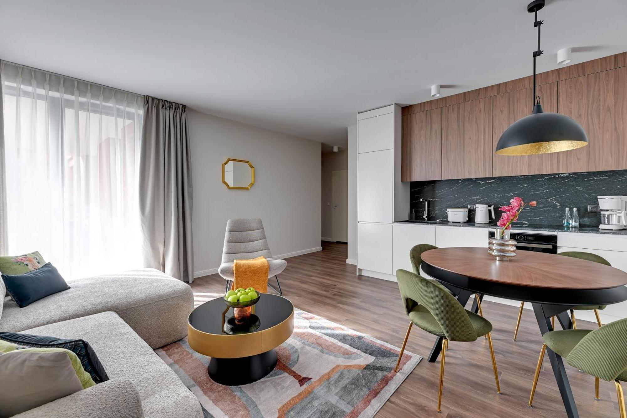 Scala City Center Premium Apartments By Lion Apartments กดัญสก์ ภายนอก รูปภาพ