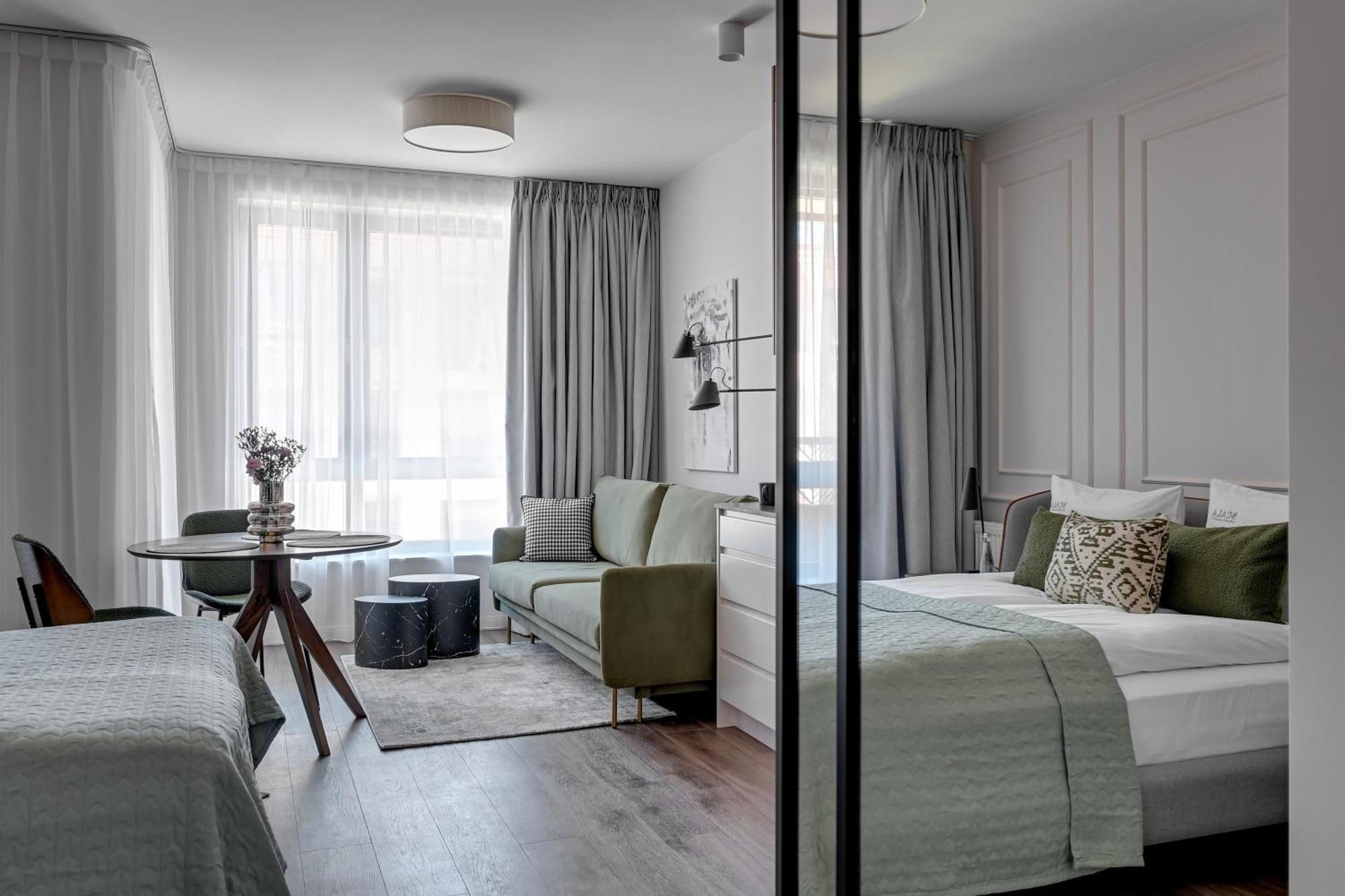 Scala City Center Premium Apartments By Lion Apartments กดัญสก์ ภายนอก รูปภาพ